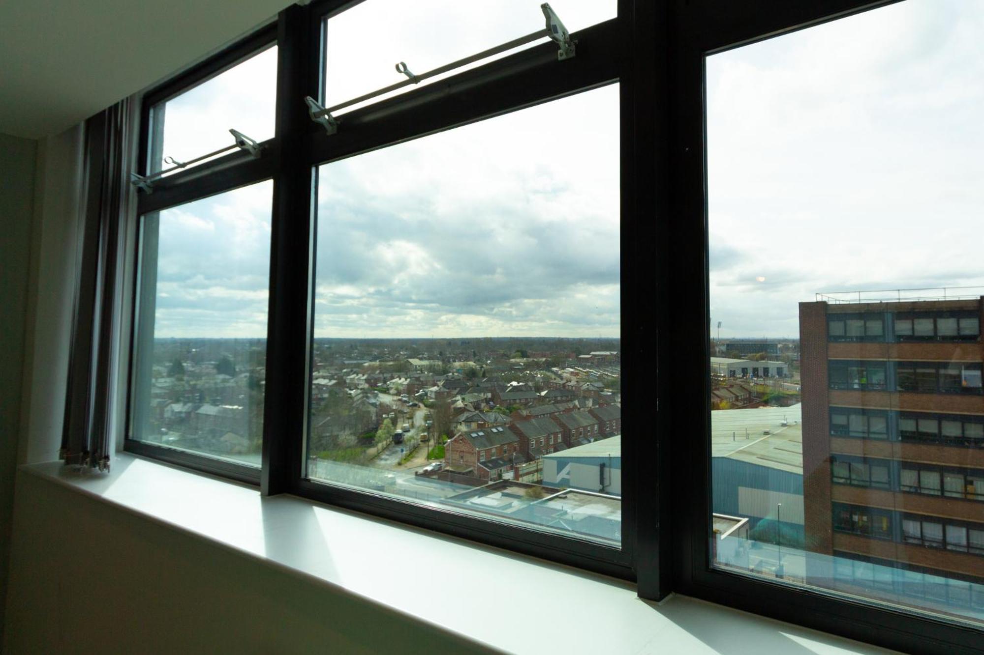 Dashing 1Br Penthouse Near Mcr Stadiums Manchester Kültér fotó