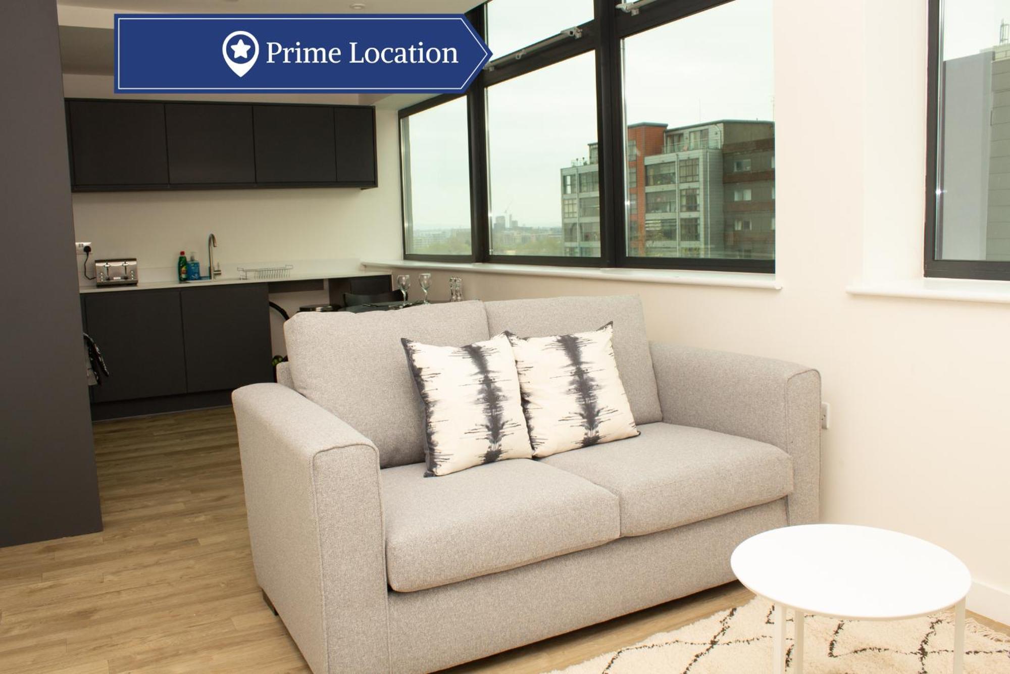 Dashing 1Br Penthouse Near Mcr Stadiums Manchester Kültér fotó